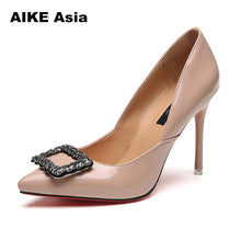 Load image into Gallery viewer, Women Pumps High Heels Fashion Diamond Heel Shoes Women Fashion Pointed Toe Extreme High Heels Female Shoes Stiletto Heels