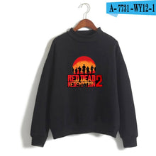 Load image into Gallery viewer, Red Dead Redemption 2 Sweatshirts Autumn Printed Game Hoodies Casual Long Sleeve Fashion O-Neck Pullover Tracksuits Sweatshirts