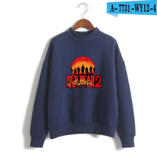 Load image into Gallery viewer, Red Dead Redemption 2 Sweatshirts Autumn Printed Game Hoodies Casual Long Sleeve Fashion O-Neck Pullover Tracksuits Sweatshirts