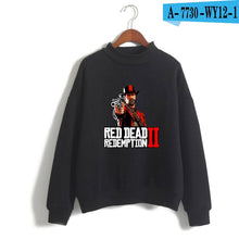 Load image into Gallery viewer, Red Dead Redemption 2 Sweatshirts Autumn Printed Game Hoodies Casual Long Sleeve Fashion O-Neck Pullover Tracksuits Sweatshirts